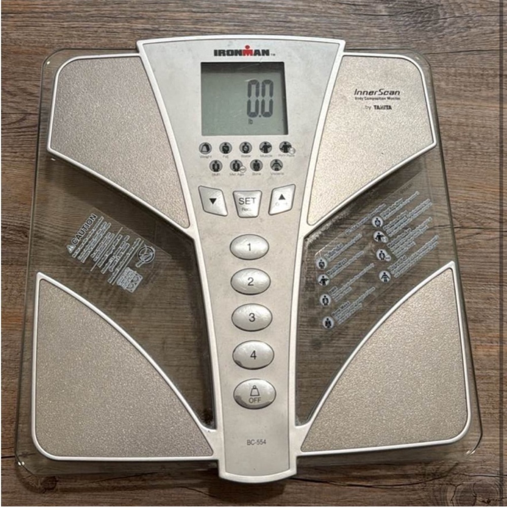 TANITA Ironman Body Composition SMART Scale - Silver
